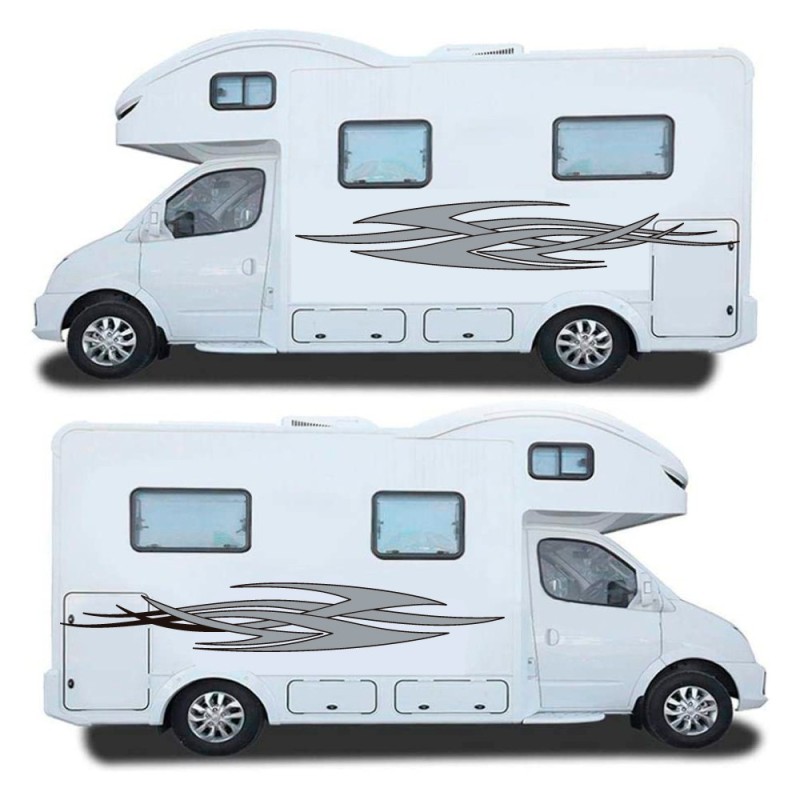 Caravan Sticker Set Abstract Style Mod.48 - Star Sam