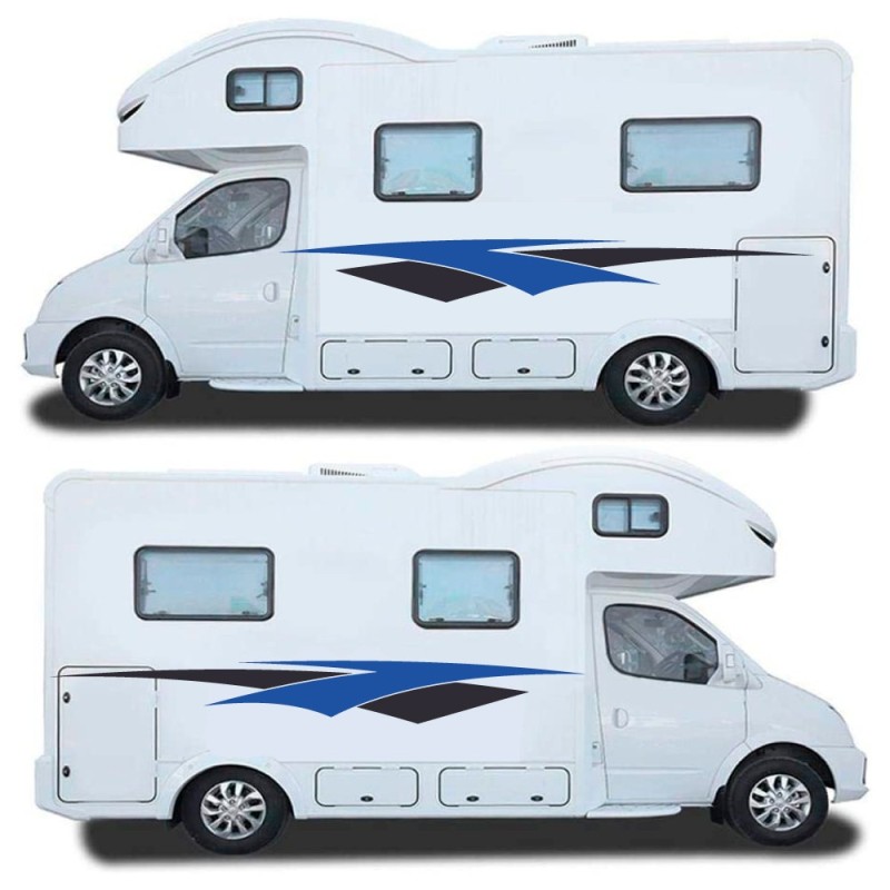 Set Autocollants Caravan Style Abstrait  Mod.54 - Star Sam