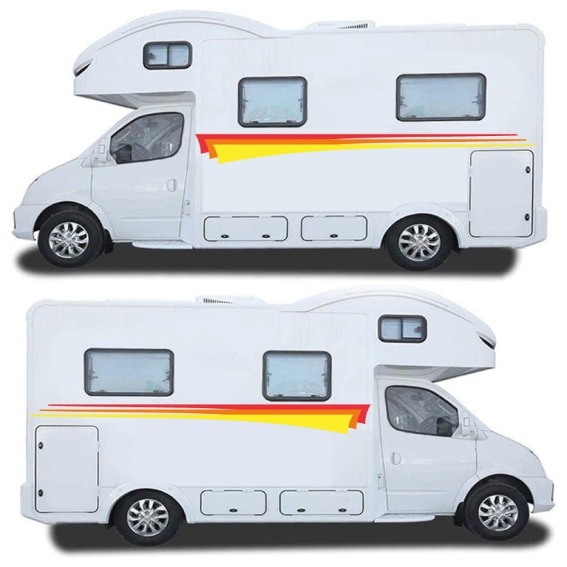 Caravan Sticker Set Abstract Style Mod.58 - Star Sam