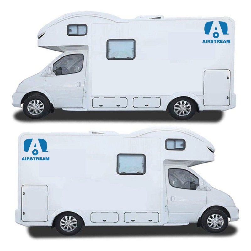 Airstream Wohnwagen Aufkleber Set - Star Sam