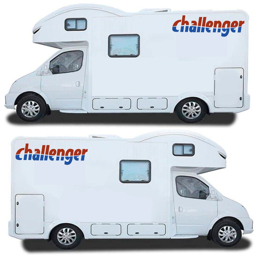 Challenger Wohnwagen Aufkleber Set - Star Sam