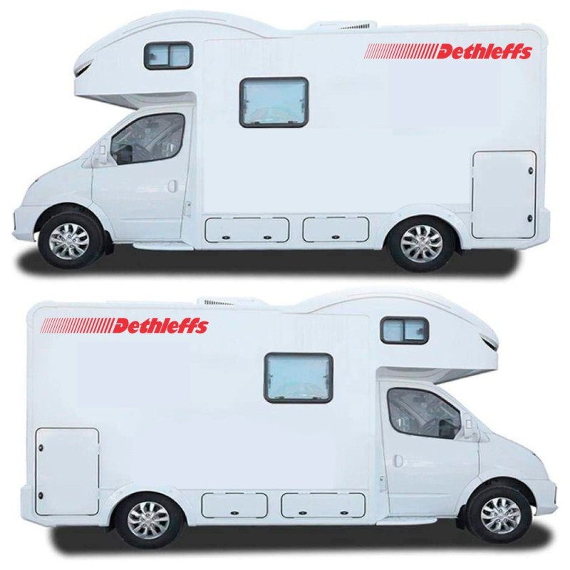 Dethleffs Wohnwagen Aufkleber Set - Star Sam