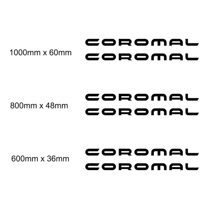 Coromal Caravan Stickers Set - Star Sam