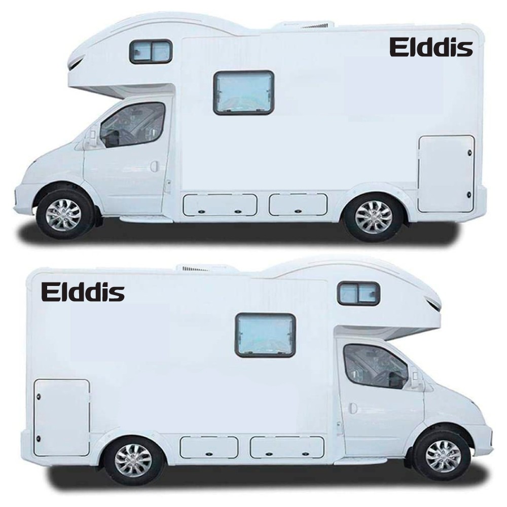 Set Autocollants Elddis Caravan - Star Sam