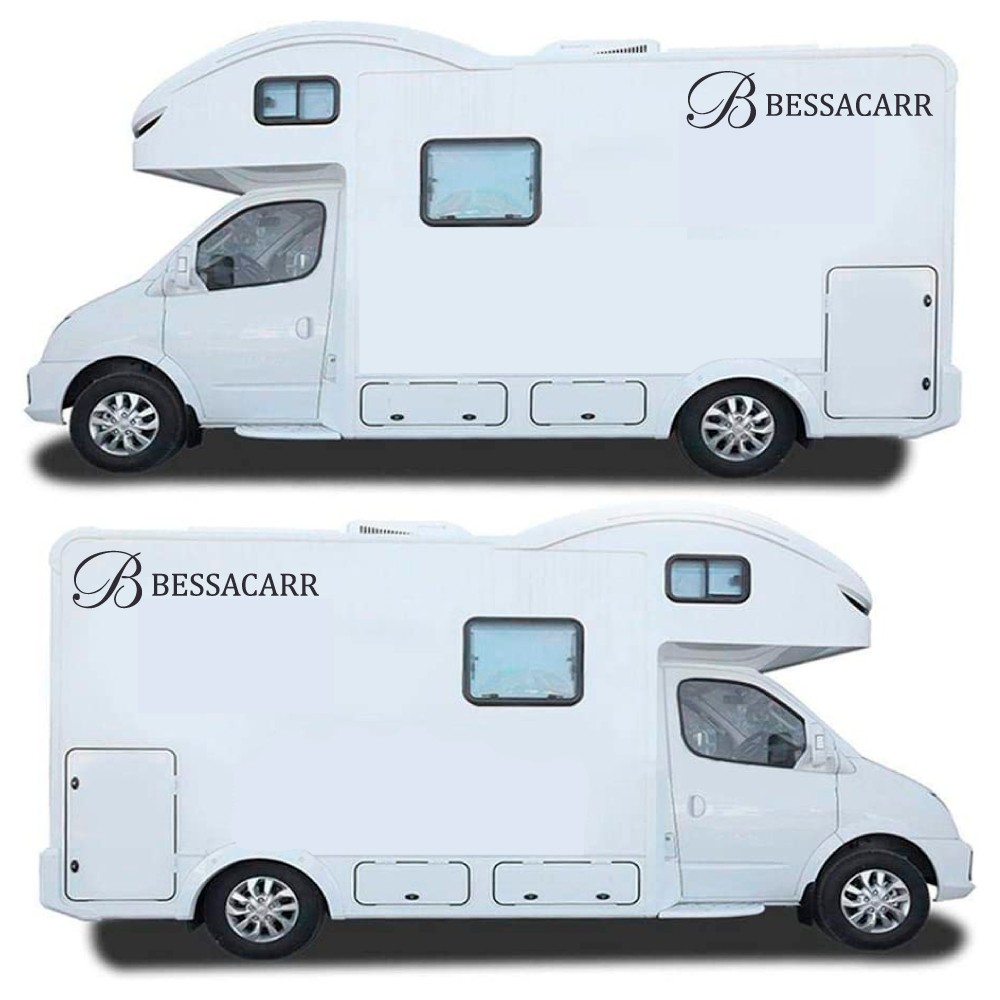 Set Autocollants Besscarr Caravan - Star Sam