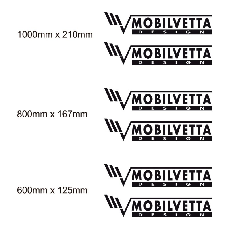 Mobilvetta Caravan Stickers Set - Star Sam