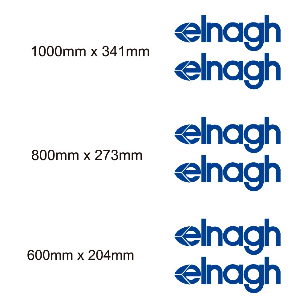 Elnagh Caravan Stickers Set - Star Sam