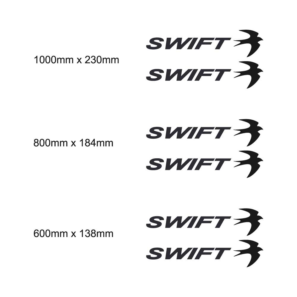 Swift Caravan Stickers Set - Star Sam