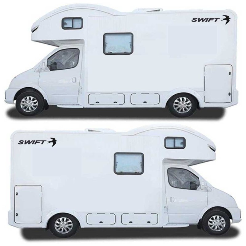 Swift Caravan Stickers Set - Star Sam