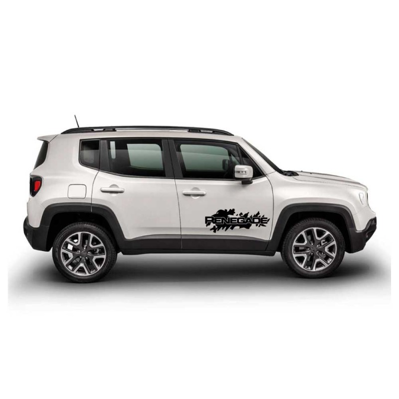 Pegatina de coche Renegade Mod.2 Negro