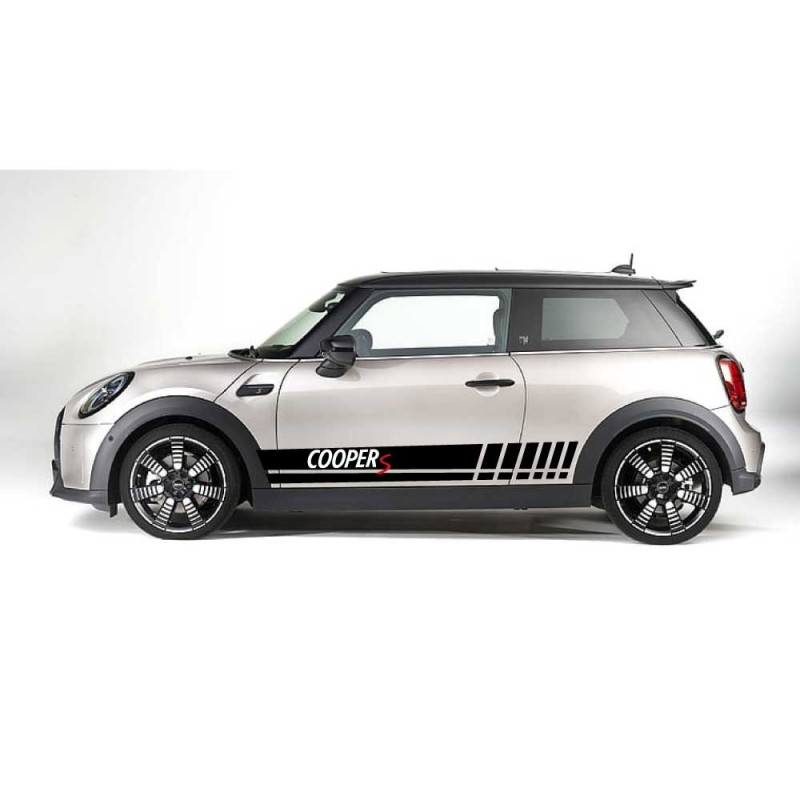 Adhesivo Coche Mini Cooper S mod.2 negro