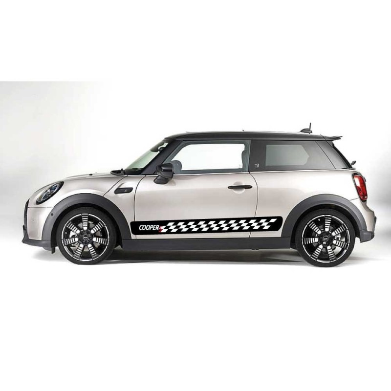 Adhesivo Coche Mini Cooper S mod.6 negro