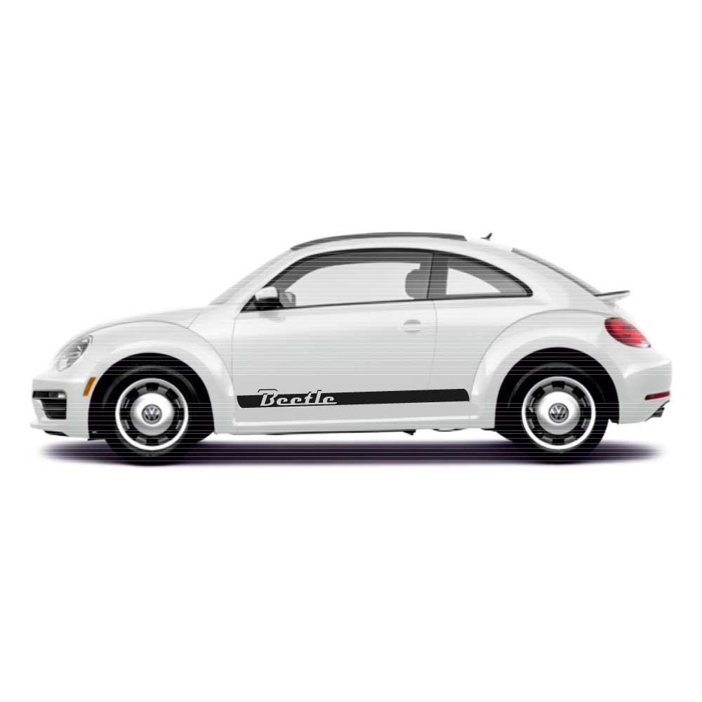 Set Di Adesivi Laterali Per Volkswagen Beetle - Star Sam