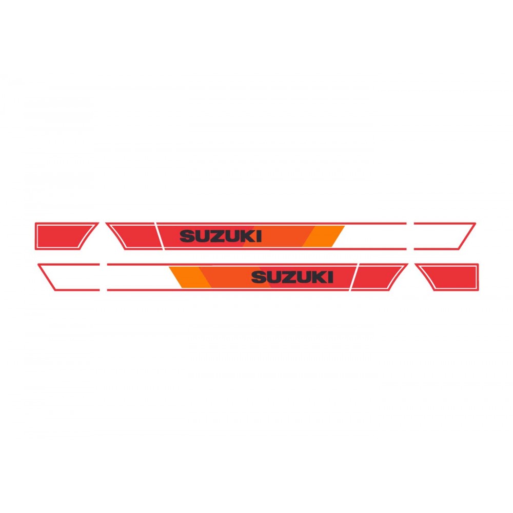 Suzuki Samurai SJ Sticker Set - Star Sam