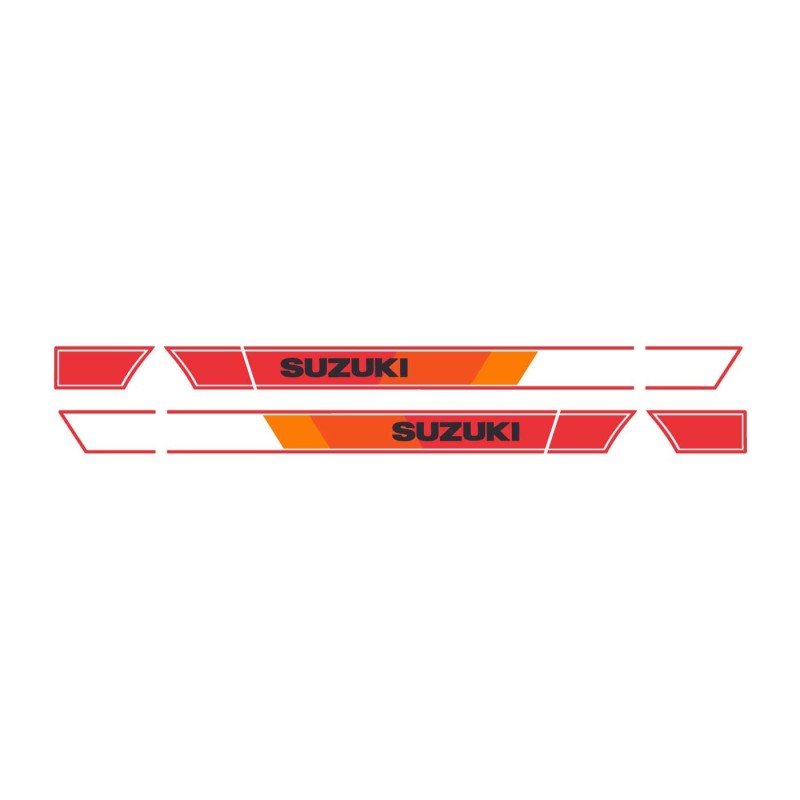 Suzuki Samurai SJ Sticker Set - Star Sam