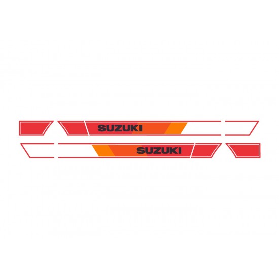 Suzuki Samurai SJ Sticker Set - Star Sam