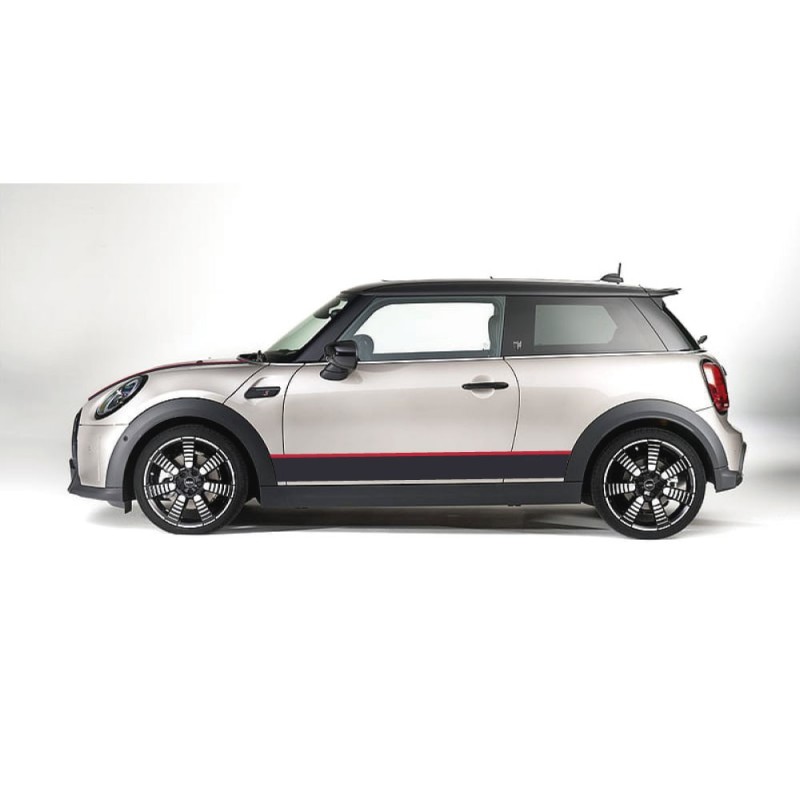 Mini Side Stripe, Bonnet And Boot Sticker Set Mod.2 - Star Sam