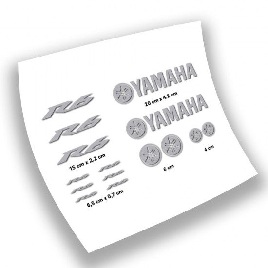 Yamaha R6 Wahlen Sie Ihre Farbe Motorrad Aufkleber  - Star Sam