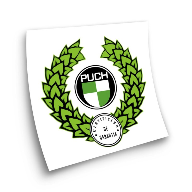 Adesivi Per motocicletta classica Puch Sticker Laurel - Star Sam