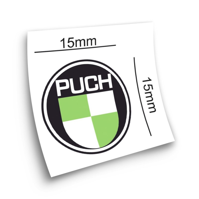 Adesivi Per moto classica Puch Sticker Ammortizzatore  - Star Sam