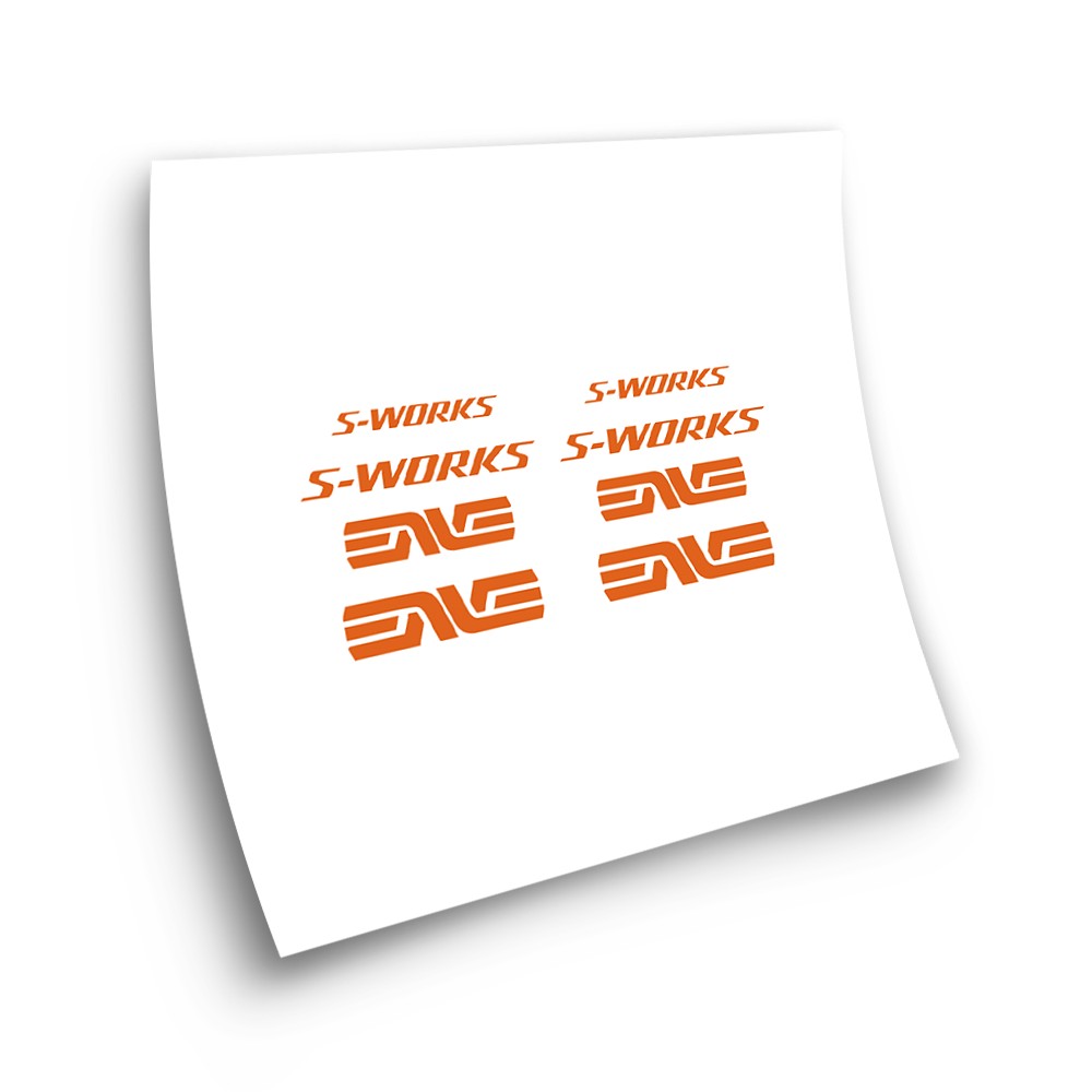 Adesivi Per Biciclette Marchio Enve Logo S-works - Star Sam