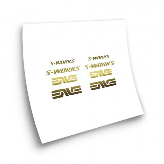 Naklejki rowerowe Marka Enve Logo S-works - Star Sam