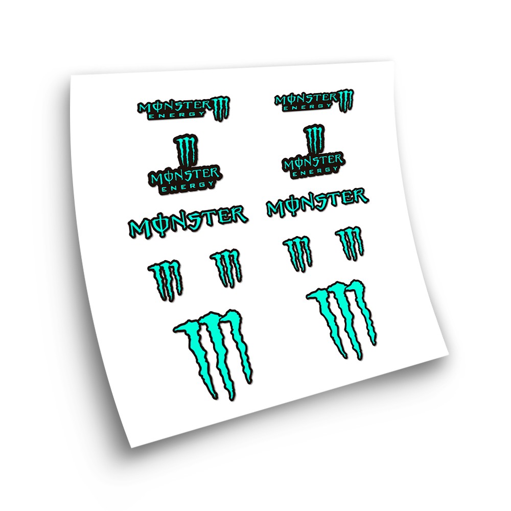 Monster Energy mod-4 fahrrad logo aufkleber