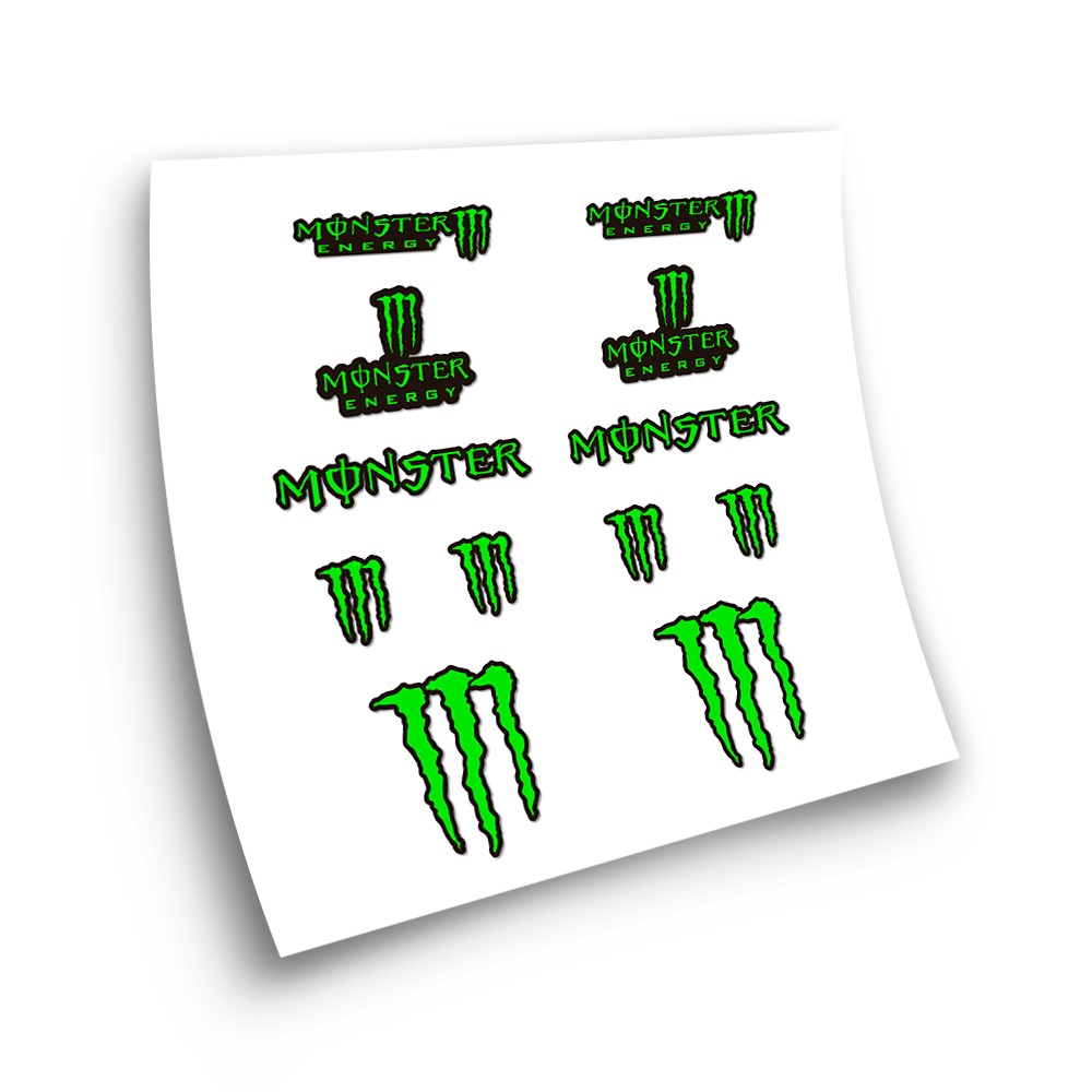 Monster Sticker Sheet  Monster stickers, Monster, Monster energy