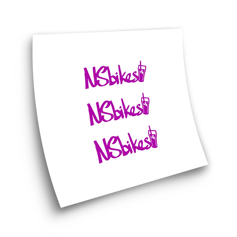 NS Bikes Logo Naklejki rowerowe Wybierz swój kolor - Star Sam