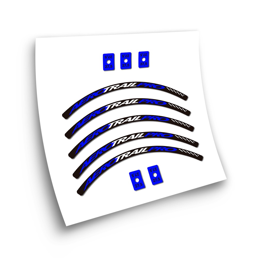 Stickers Pour Jantes de Velo Aerotrail Pro MTB 27,5 - Star Sam