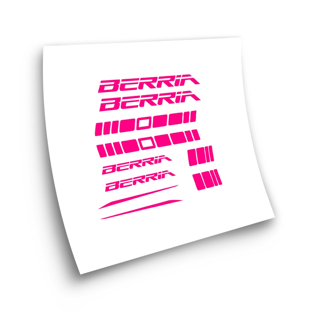 Fietsframe Stickers Berria Model 1 - Ster Sam