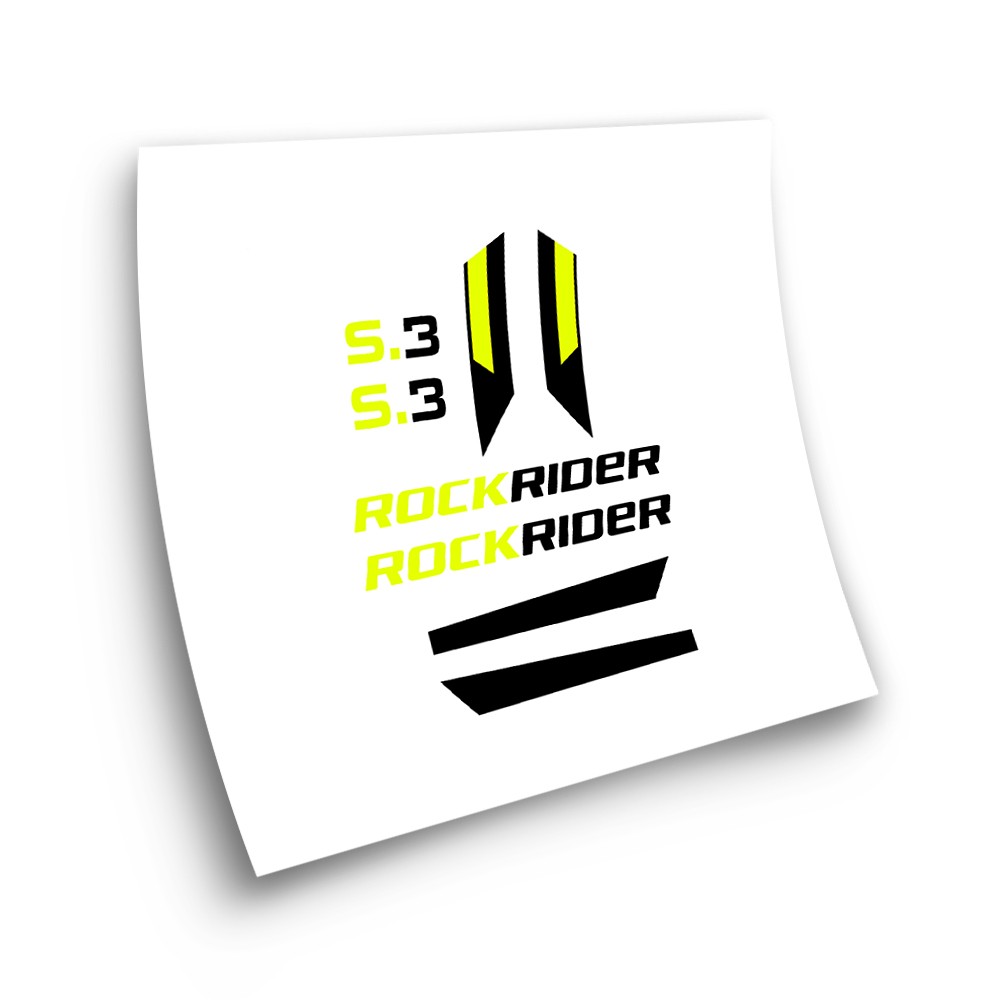 Fietsframe Stickers Rockrider S.3 Model 3 - Star Sam