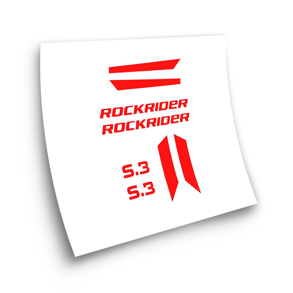 Fietsframe Stickers Rockrider S.3 Model 2 - Star Sam