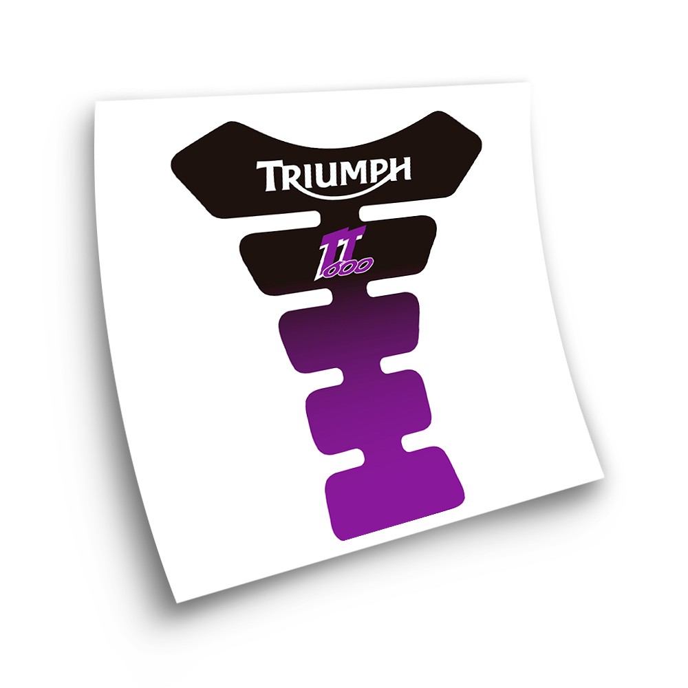 Triumph TT600 Tank Protector Motorbike Stickers  - Star Sam