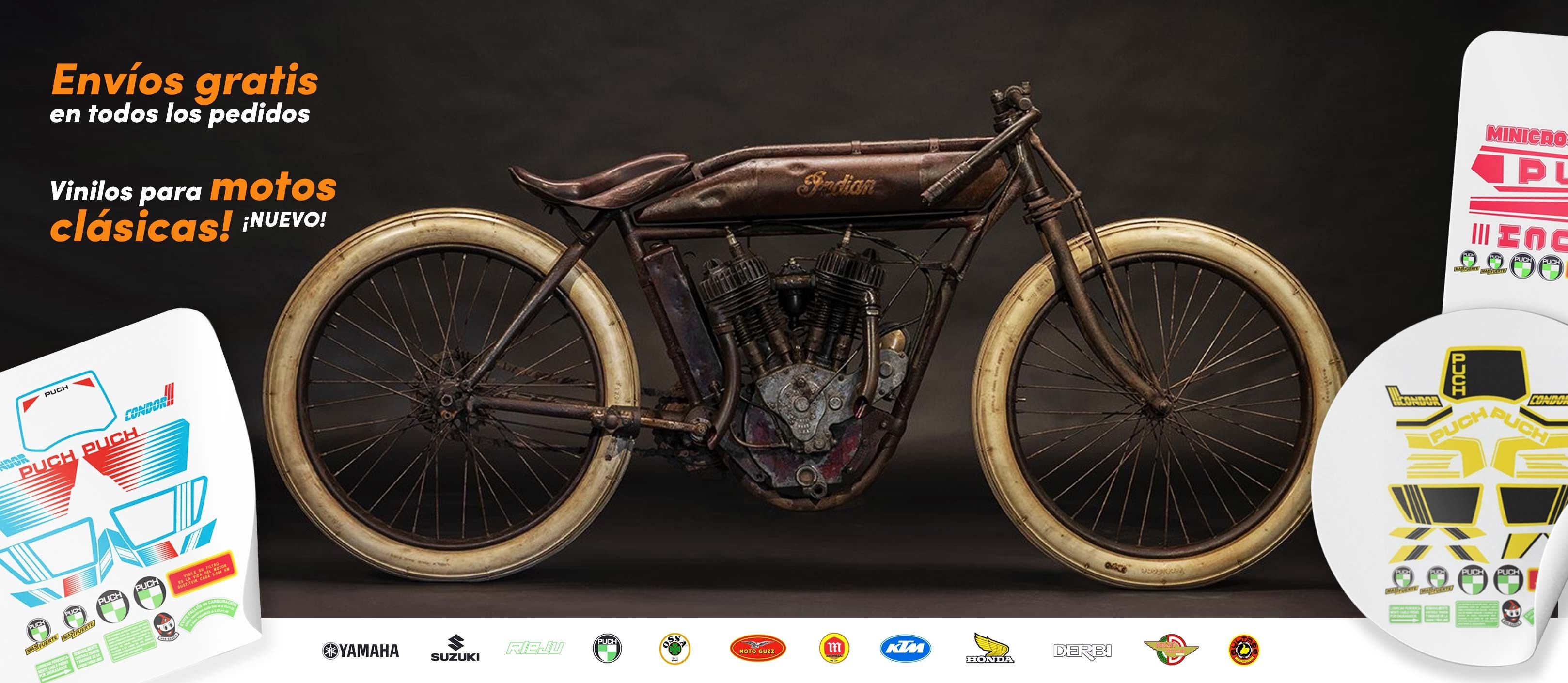 Autocolantes Clássicos de Motocicleta : Modelos e Marcas Vintage : Star Sam